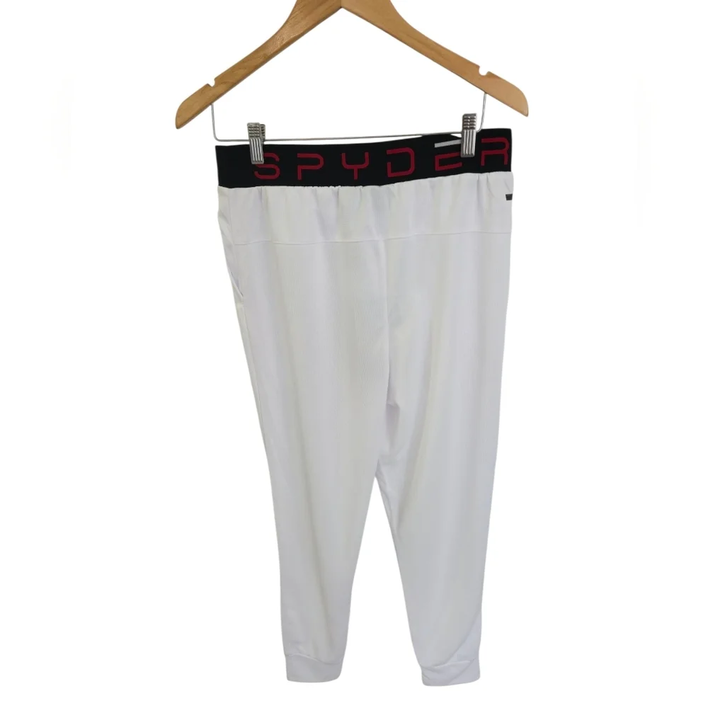 NWT Spyder Men's Active Joggers White Size Medium